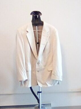 Men's Cavelli Blazer Silk And Wool Blazer Size L 46